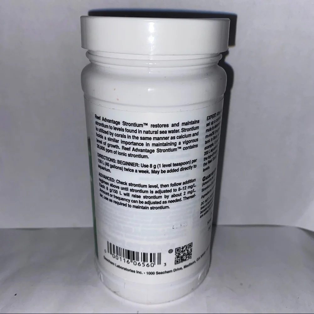 Seachem Reef Advantage Strontium 300 g 10.6 oz